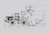 Фронтальный погрузчик Borus BS80-DK